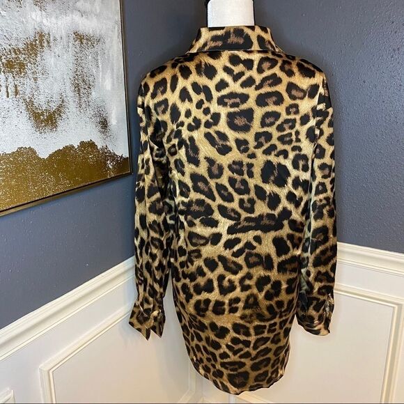 Nasty Gal If Looks Could Kill Leopard Buttondown - Picture 10 of 13